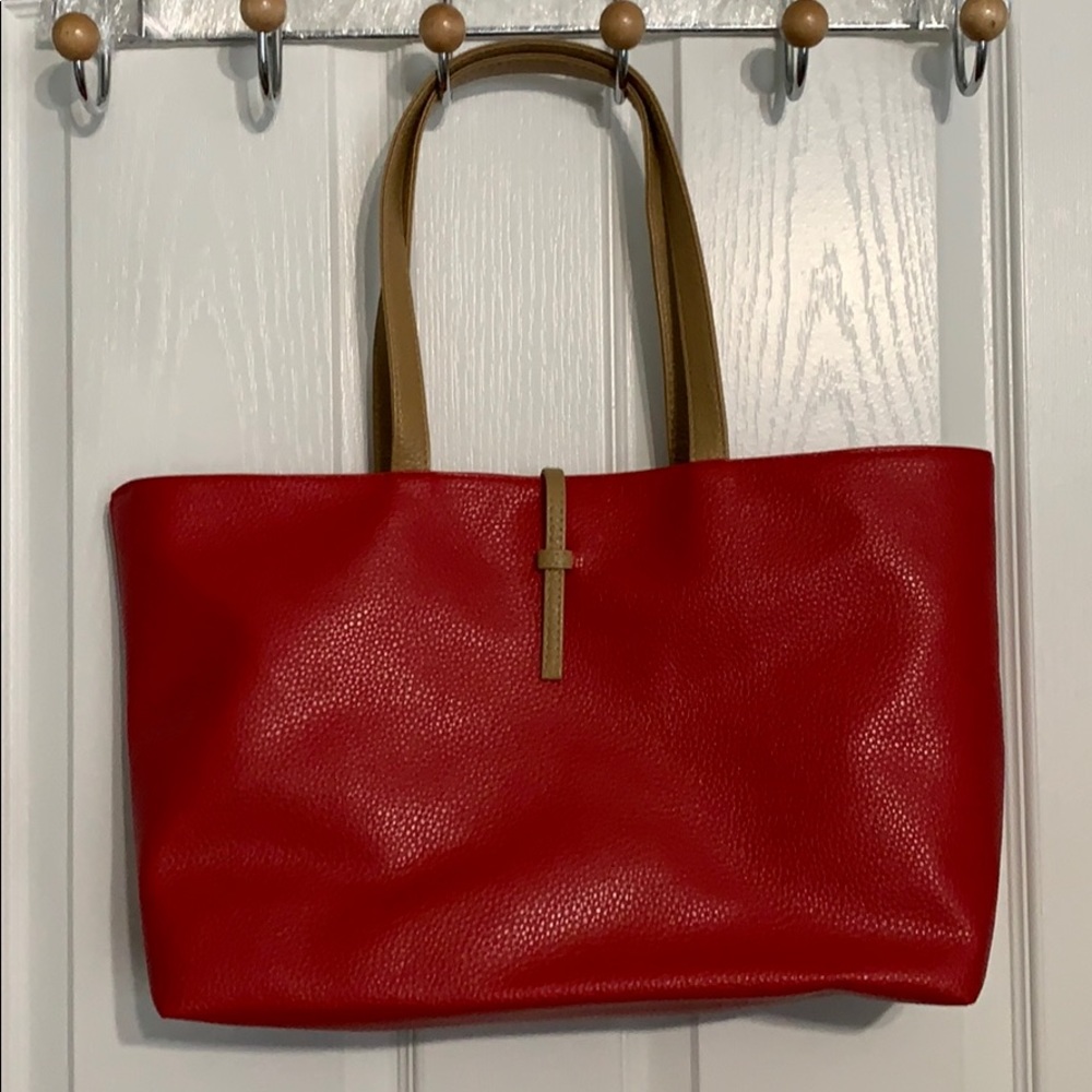 Red Tote Bag